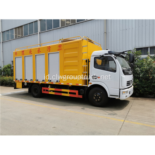 Dongfeng 5000L toilet membuang truk